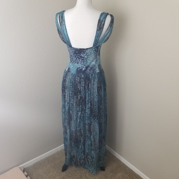 Jasmine By K.V.M. Gauzy Bohemian Dress - Picture 2 of 8